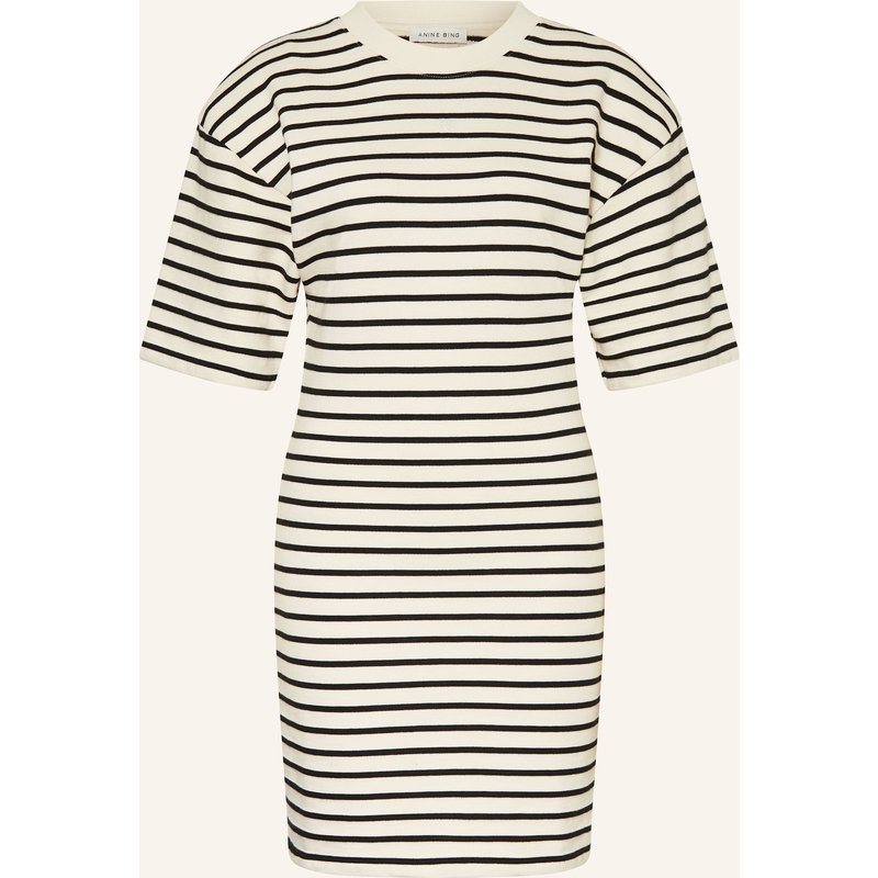 Anine Bing Sweatkleid Mona Mit 3/4-Arm weiss