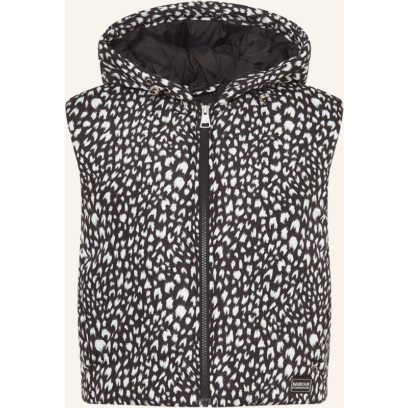 Barbour International Weste Calista schwarz