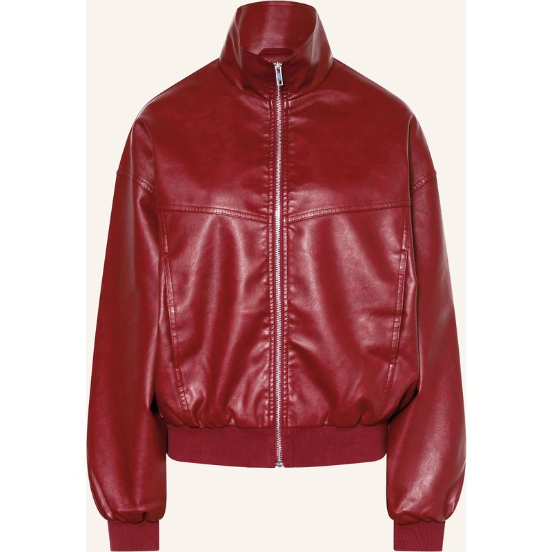 Neo Noir Lederjacke Chandra rot