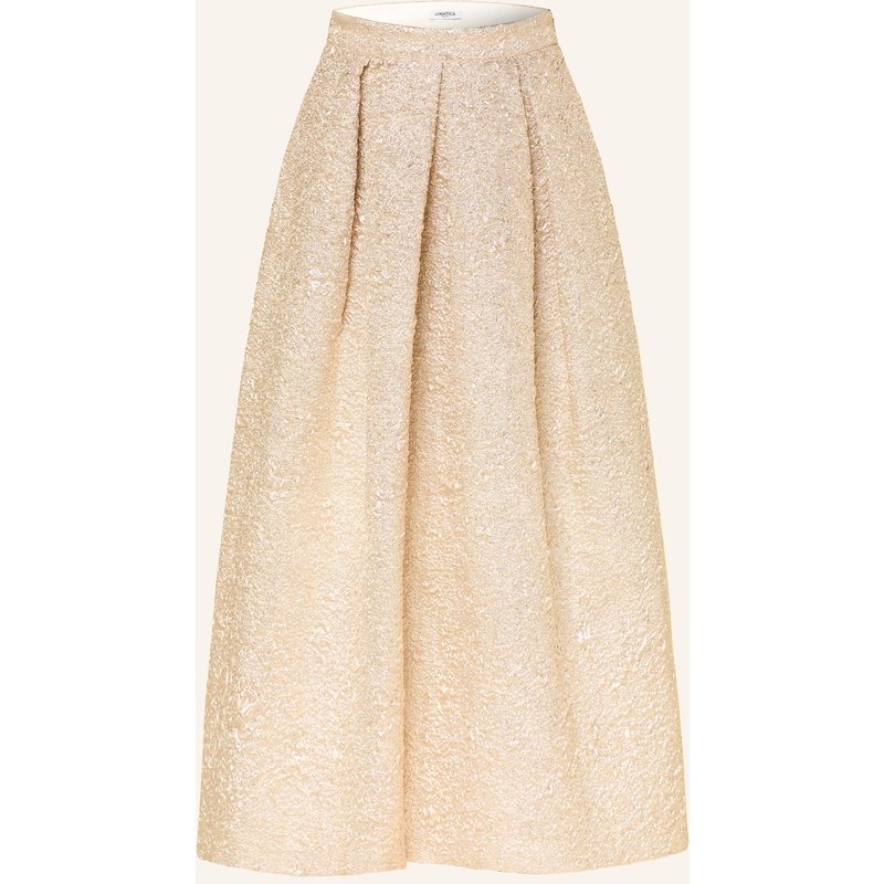 Lunatica Milano Rock Mit Glanzgarn beige
