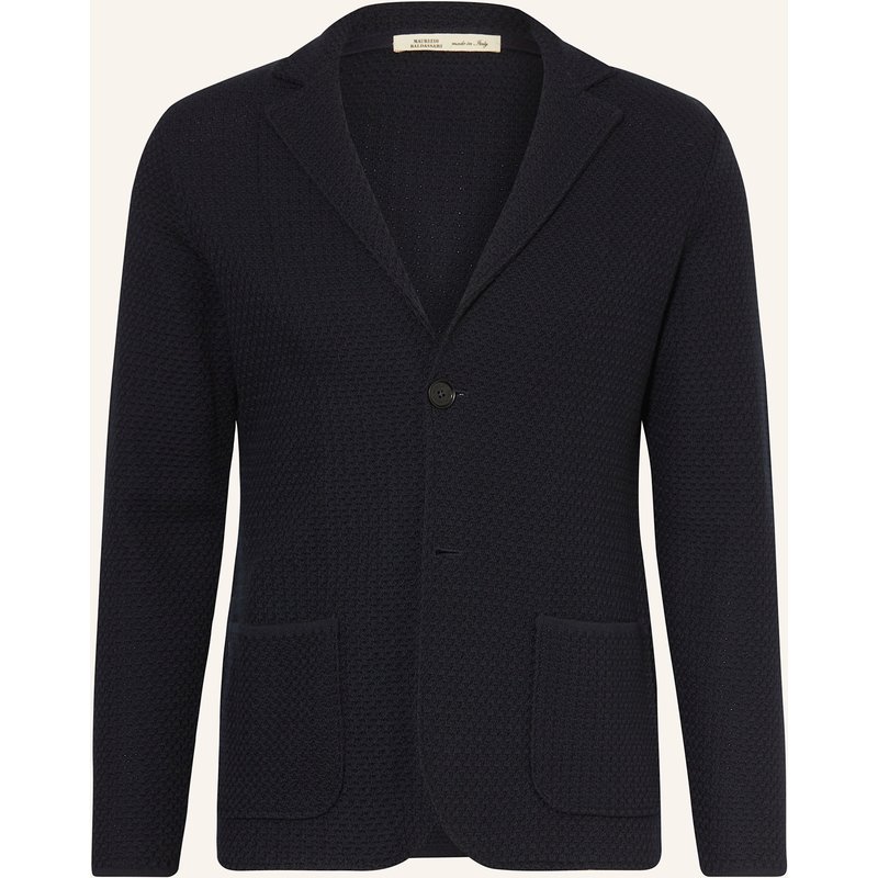 Maurizio Baldassari Stricksakko San Marco Extra Slim Fit blau