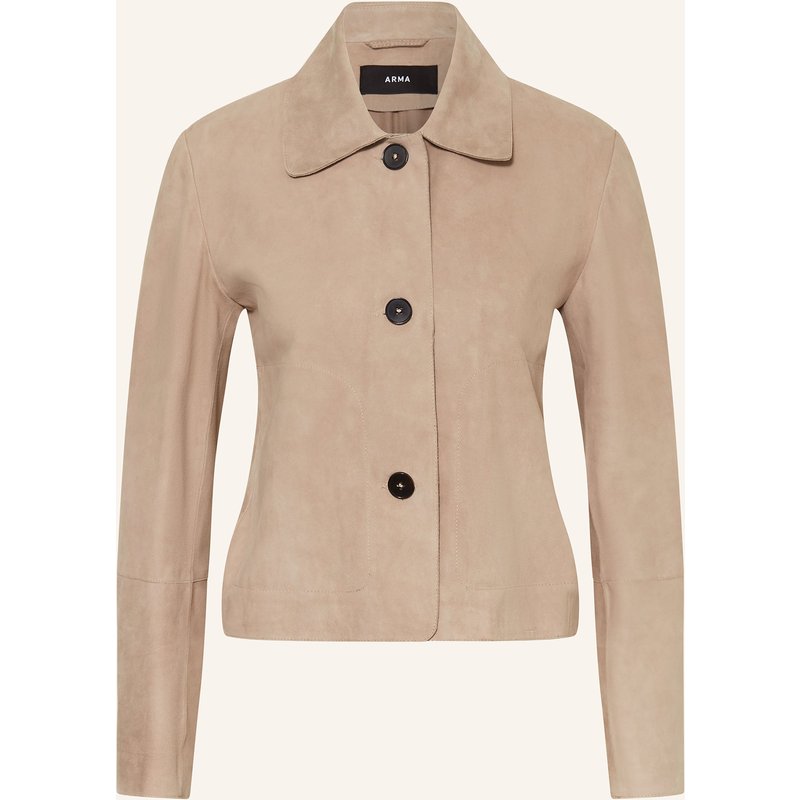 Arma Lederjacke Emy grau