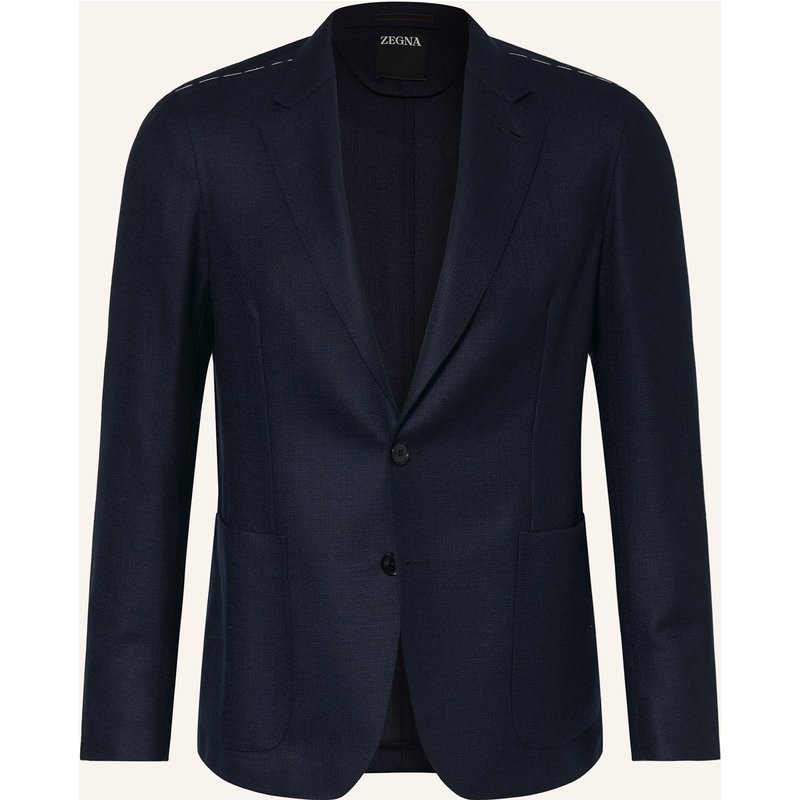 Zegna Sakko Extra Slim Fit blau