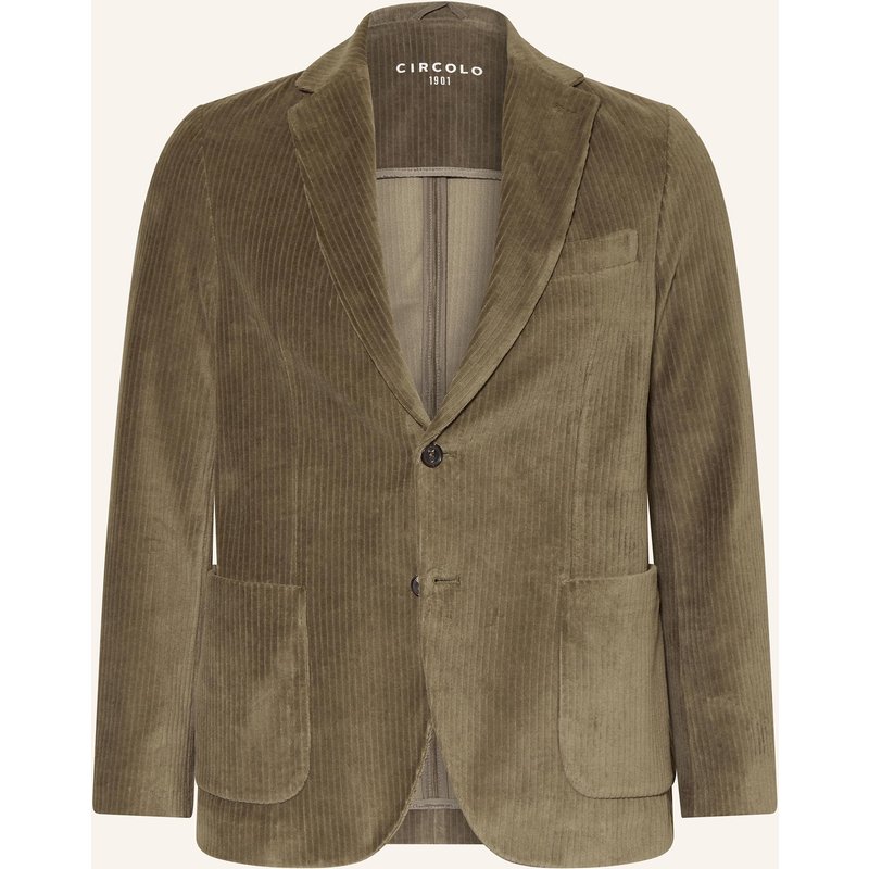 Circolo 1901 Cordsakko Slim Fit gruen