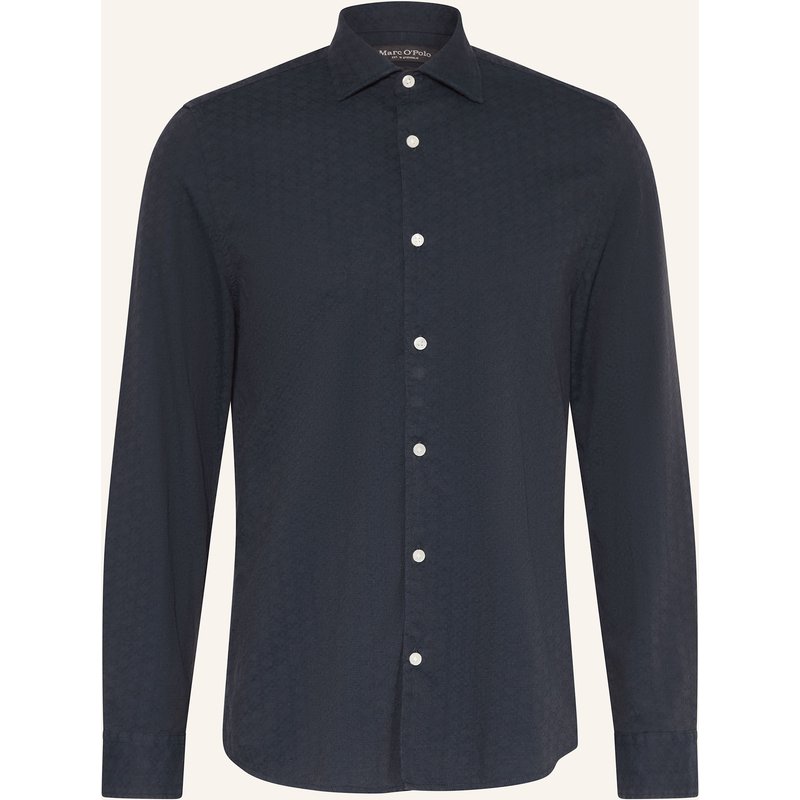 Marc O'polo Hemd Shaped Fit blau