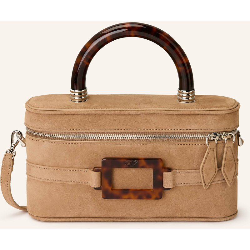 Roger Vivier Handtasche Belle Vivier Vanity Mini braun