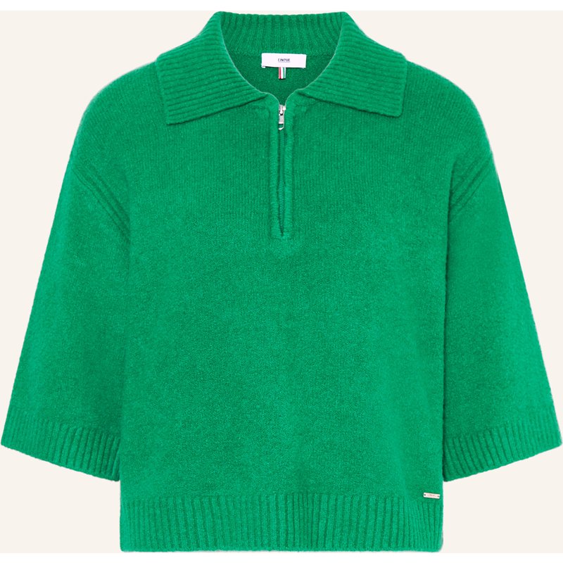 Cinque Strick-Poloshirt Cizola gruen