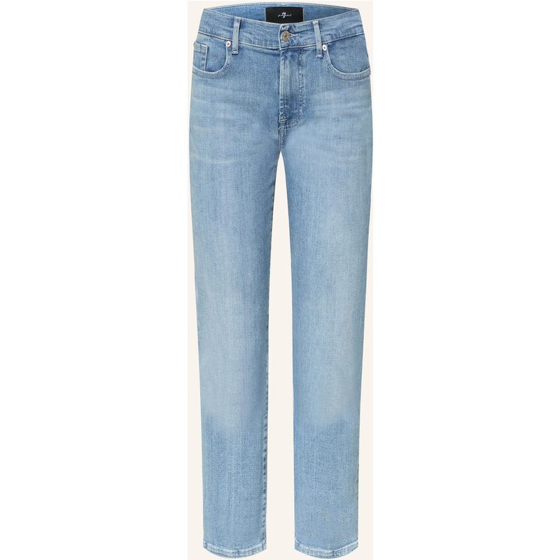 7 For All Mankind Boyfriend Jeans Relaxed Skinny blau