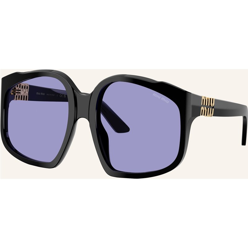 Miu Miu Sonnenbrille Mu a07s schwarz