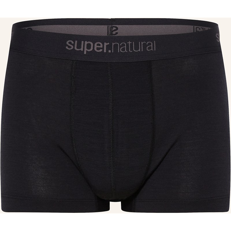 Super.Natural Funktionswäsche-Boxershorts tundra175 Boxer Mit Merinowolle schwarz