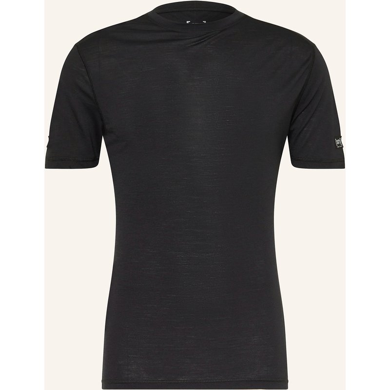 Super.Natural T-Shirt sierra140 Mit Merinowolle schwarz