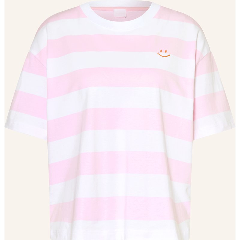 Mey Schlafshirt Serie Streaked Lines rosa