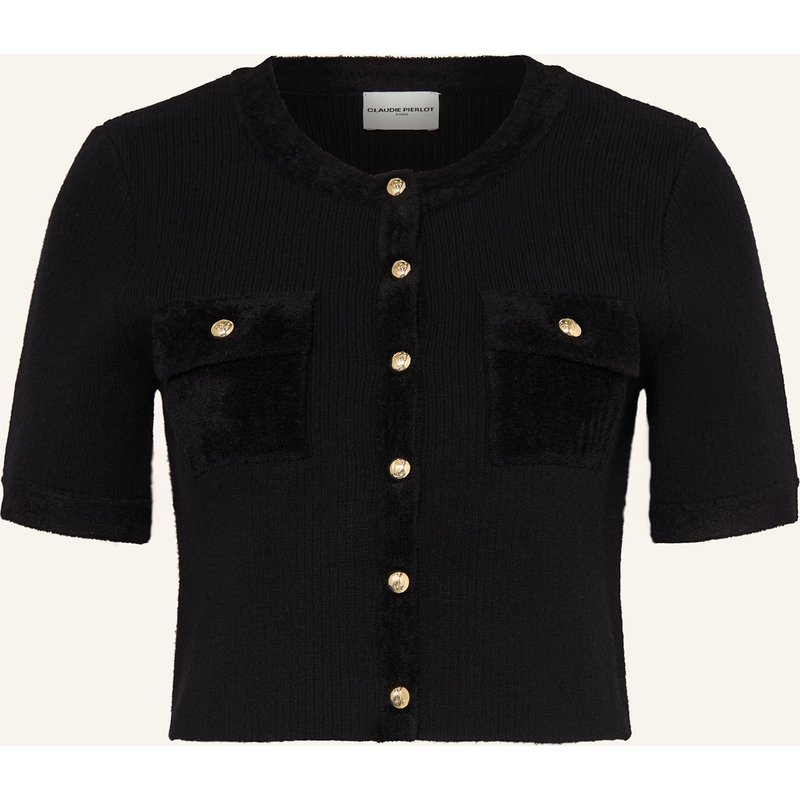Claudie Pierlot Strickjacke schwarz