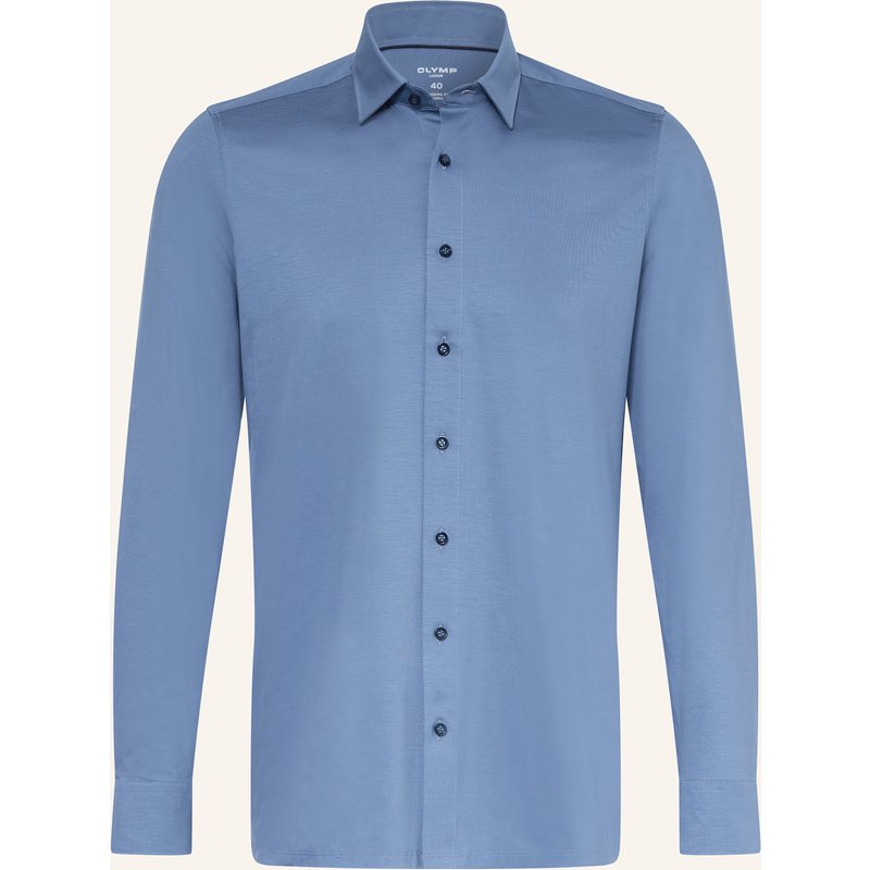Olymp Jerseyhemd Luxor 24/Seven Modern Fit blau