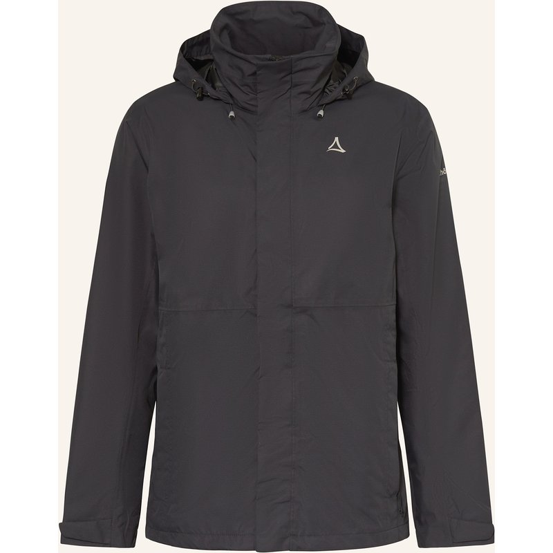 Schöffel Regenjacke schwarz