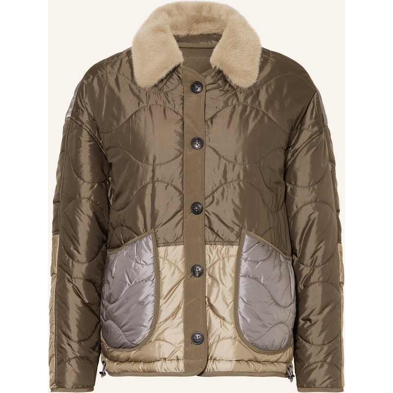 Blonde No.8 Jacke Zum Wenden beige
