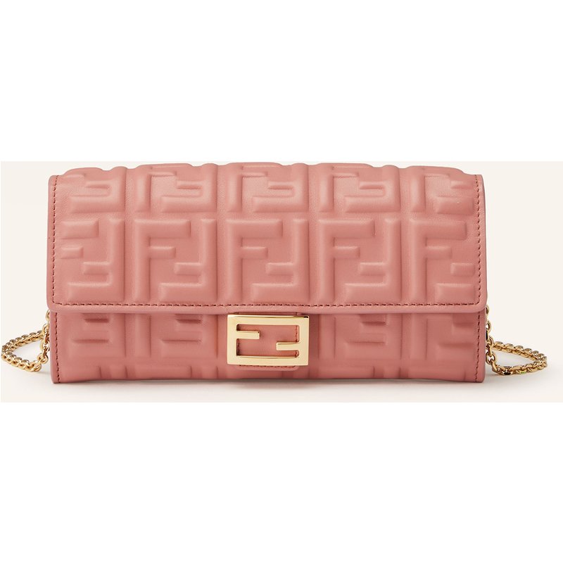 Fendi Wallet On Chain Continent rosa