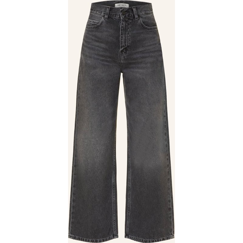Carhartt Wip Flared Jeans Jane schwarz