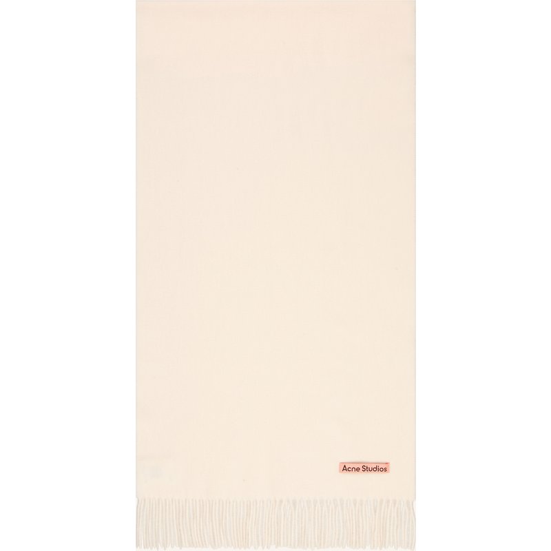 Acne Studios Schal weiss