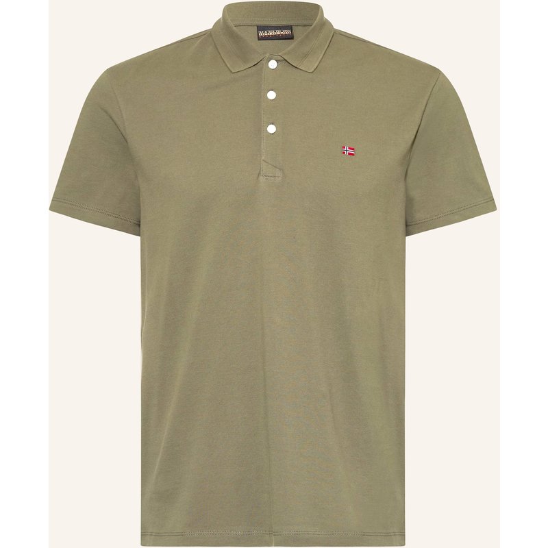 Napapijri Piqué-Poloshirt Ealis gruen