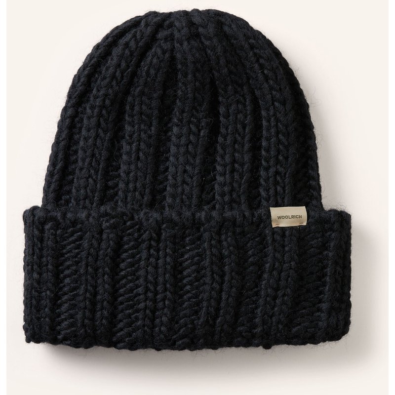 Woolrich Mütze schwarz