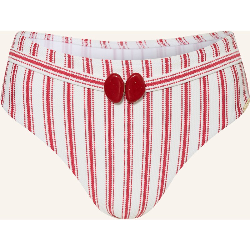 Watercult High-Waist-Bikini-Hose Seaside Splash rot