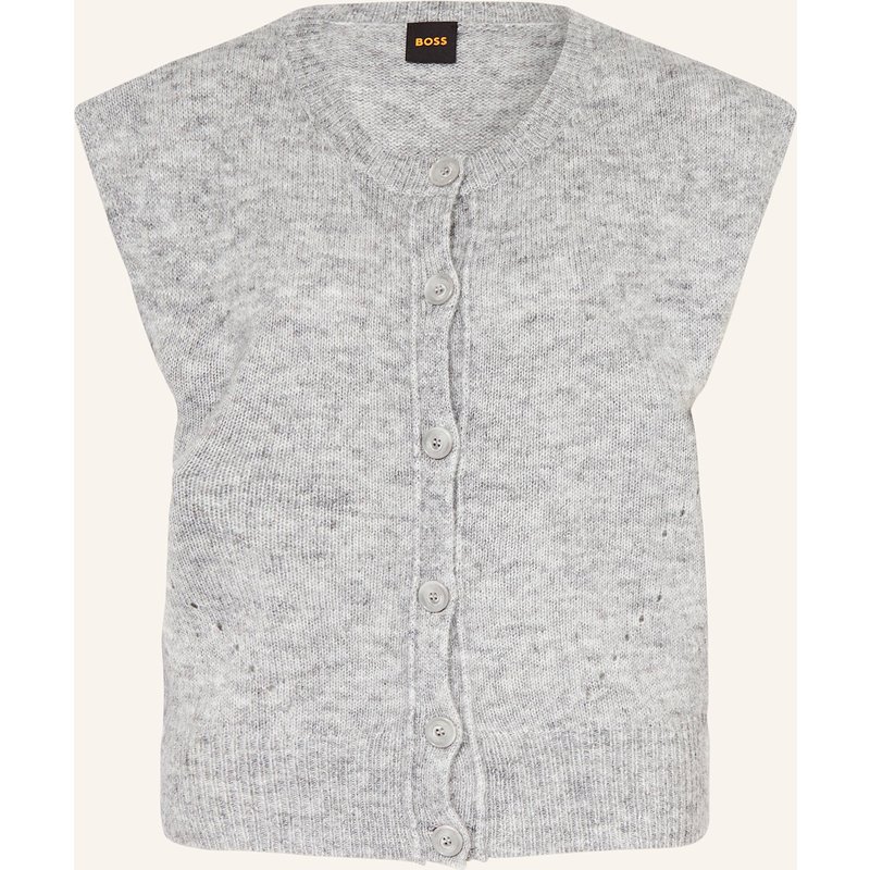 Boss Strickjacke Foldrerio grau