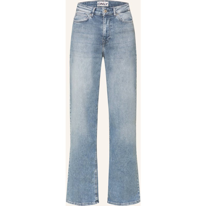 Only Wide Leg Jeans Madison blau