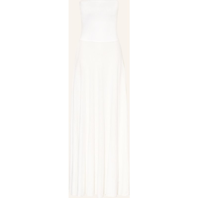 Alaïa Leinenkleid weiss