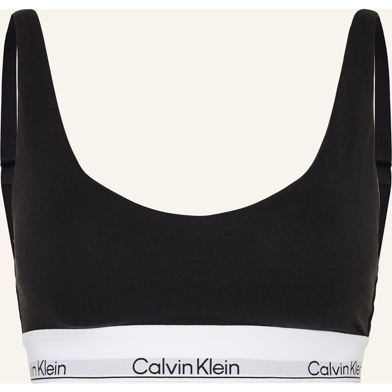 Calvin Klein Bustier Icon Cotton Modal schwarz