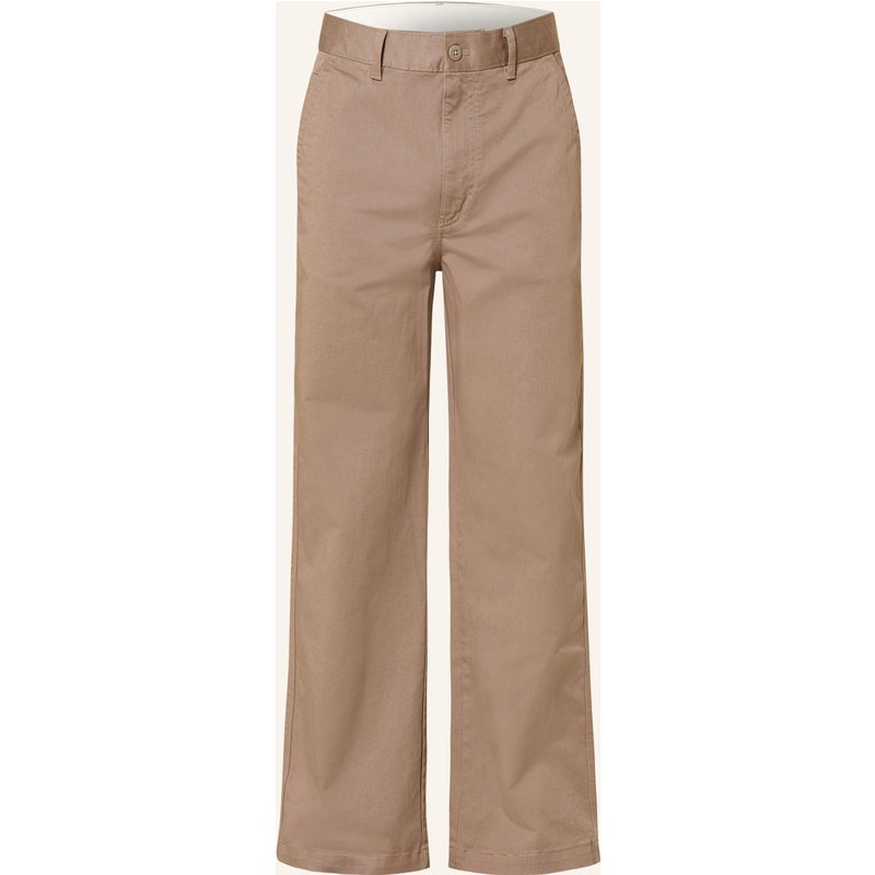 Calvin Klein Jeans Chino Baggy Relaxed Fit braun