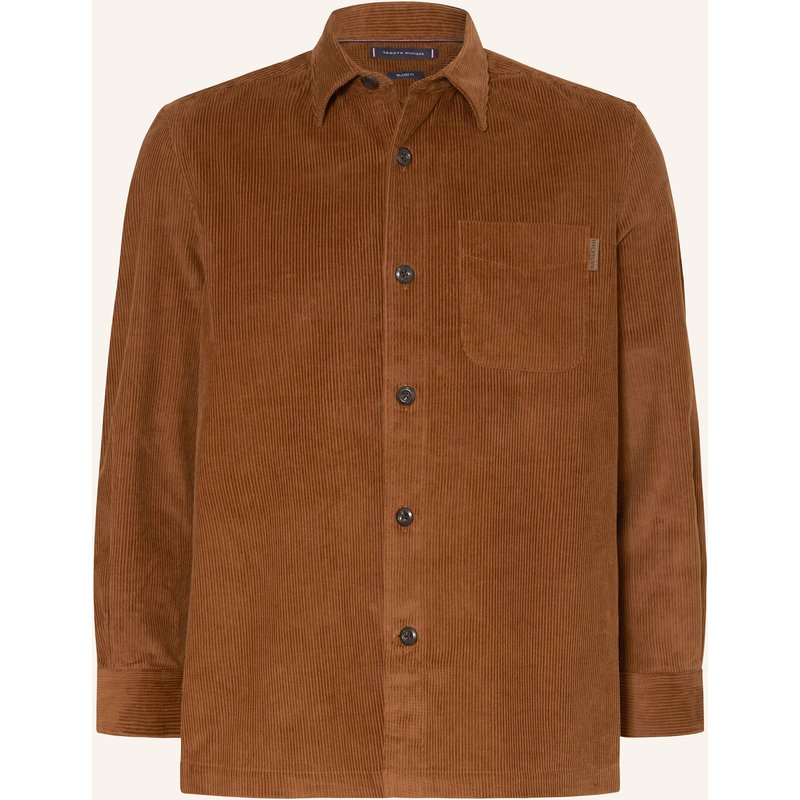 Tommy Hilfiger Cord-Overshirt blau