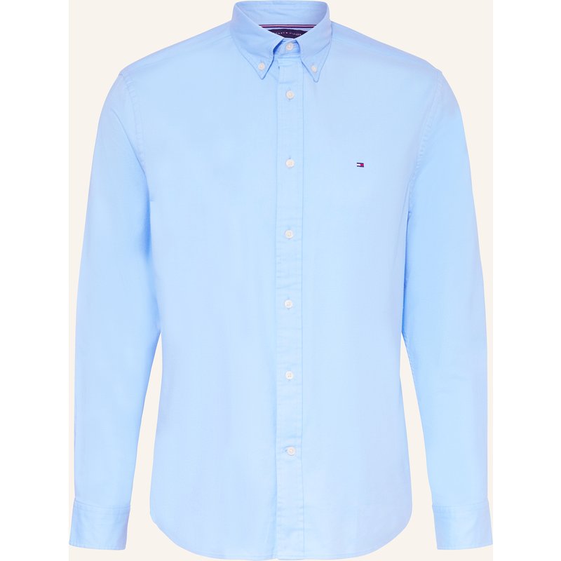 Tommy Hilfiger Flanellhemd Regular Fit blau