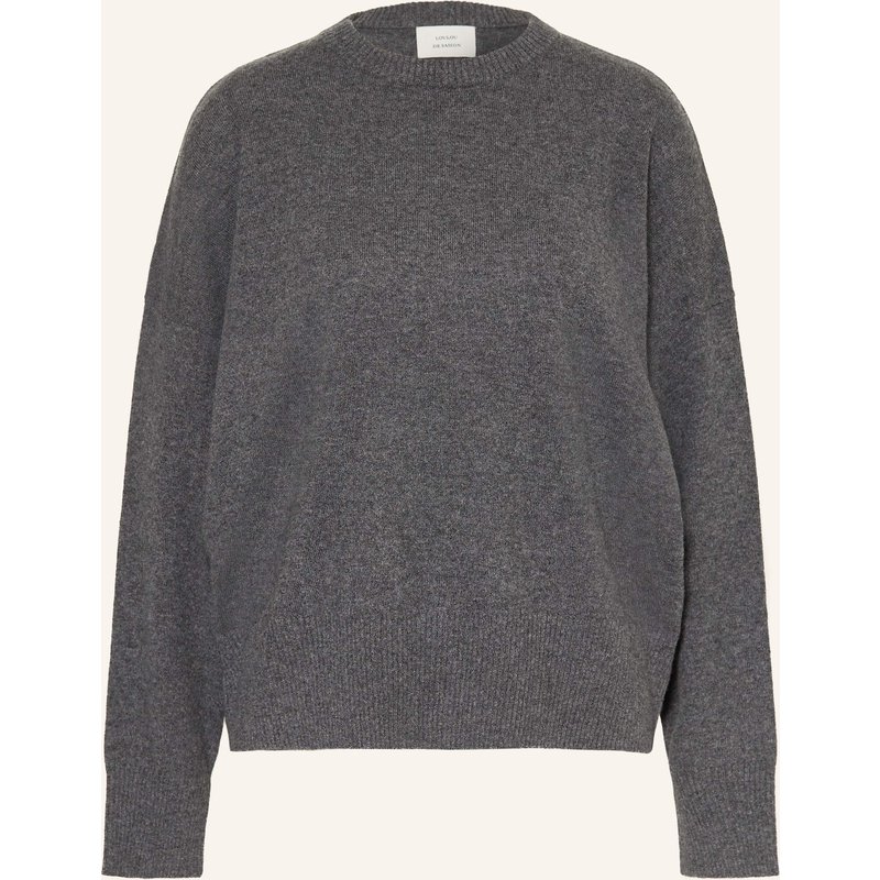Loulou De Saison Cashmere-Pullover Anaa grau