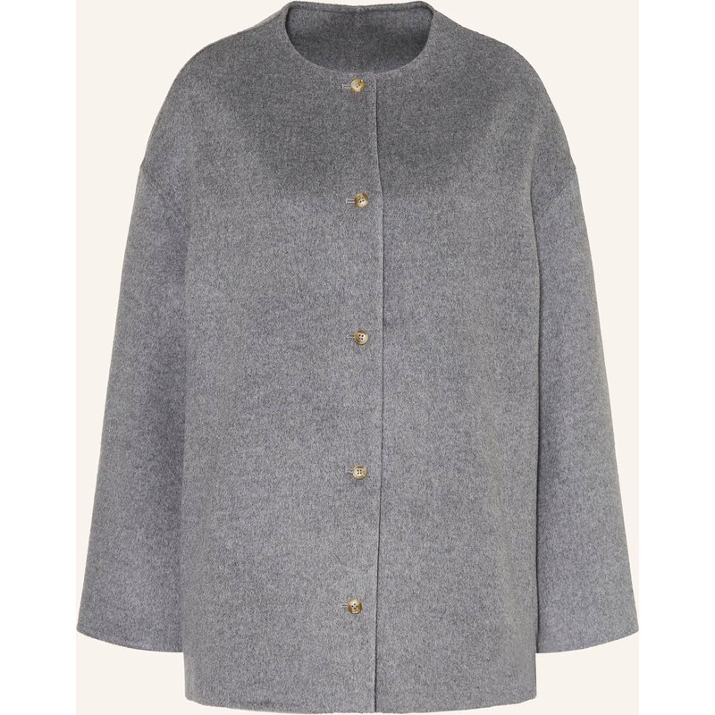 Loulou De Saison Mantel Dunne grau