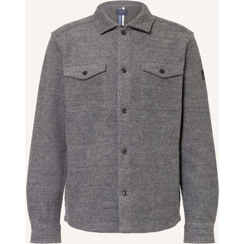 Olymp Overshirt grau