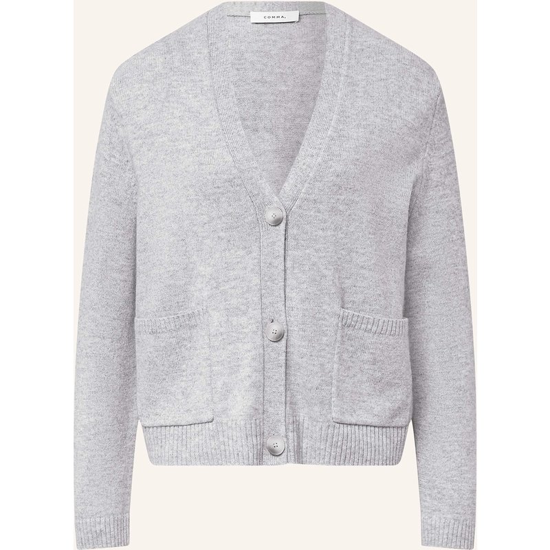 Comma Strickjacke grau