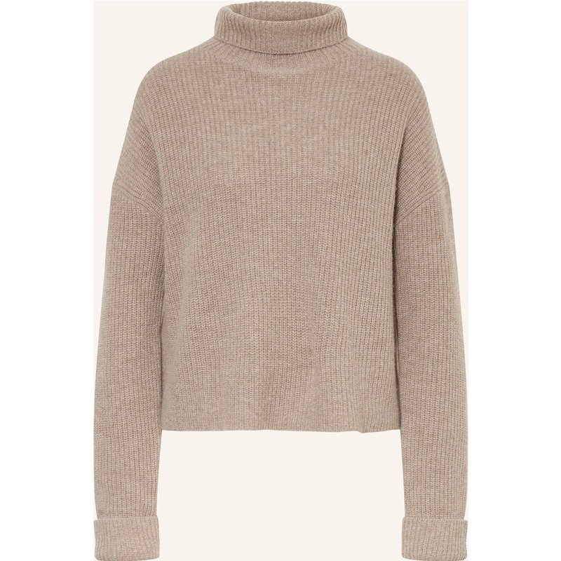 Princess Goes Hollywood Rollkragenpullover Mit Schmucksteinen beige