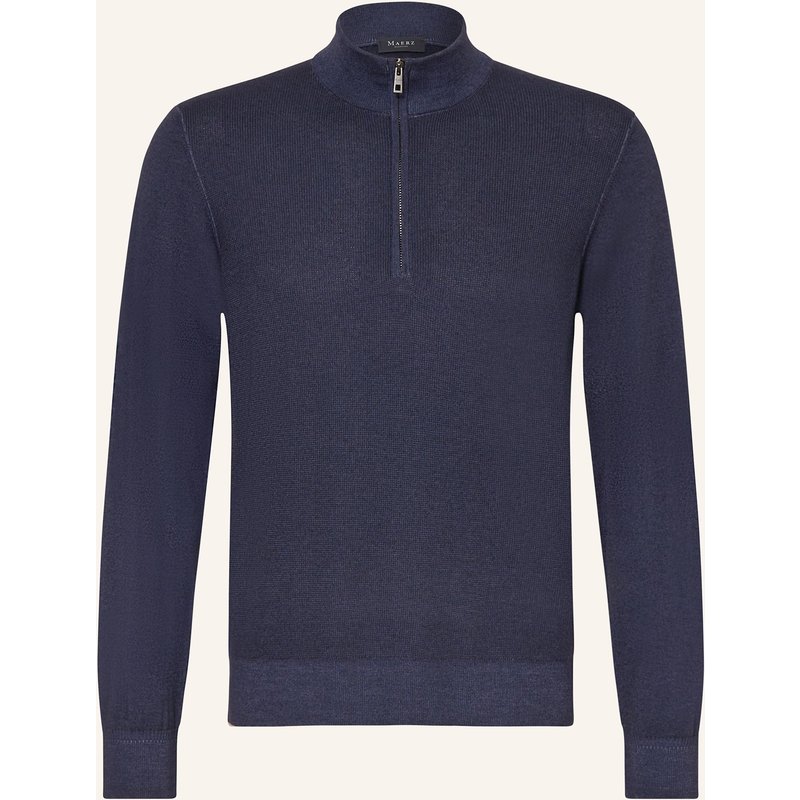 Maerz Muenchen Troyer Aus Merinowolle blau