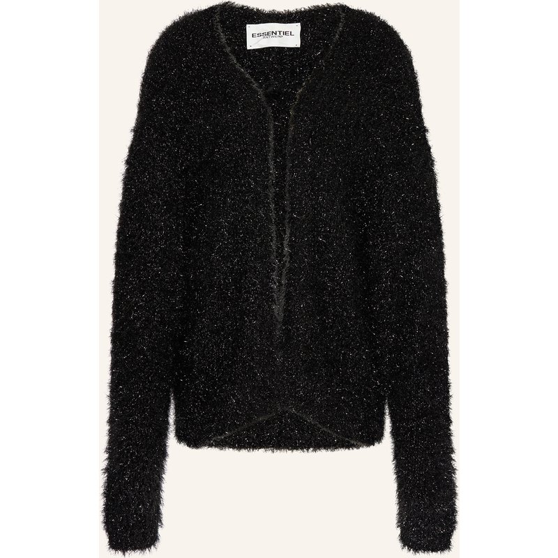 Essentiel Antwerp Strickhülle Ileast Mit Glitzergarn schwarz