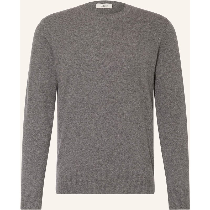Chas Cashmere-Pullover grau