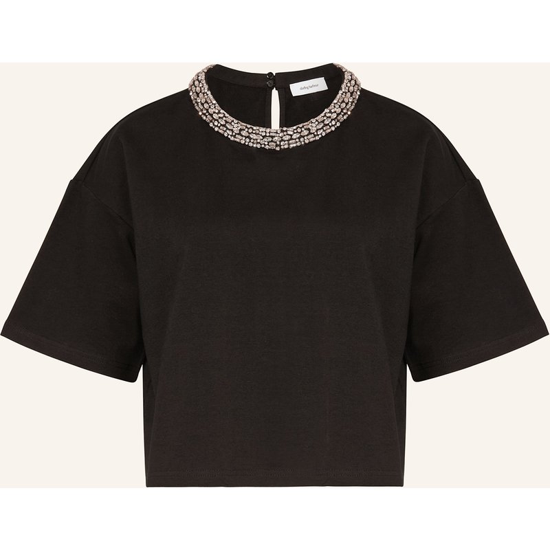 Darling Harbour T-Shirt Mit Schmucksteinen schwarz