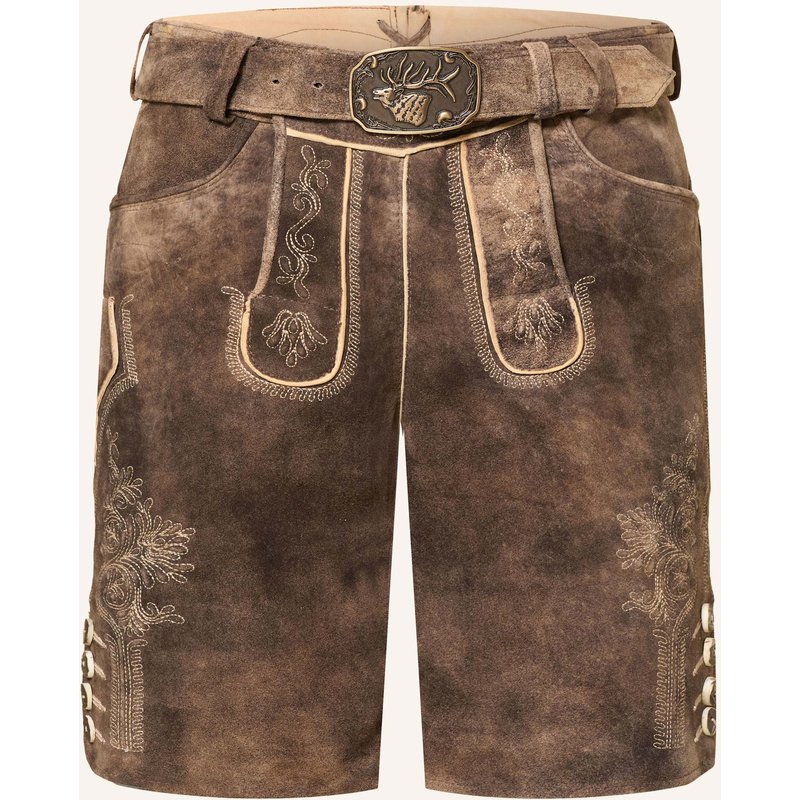 Spieth & Wensky Trachten-Lederhose Graciano braun
