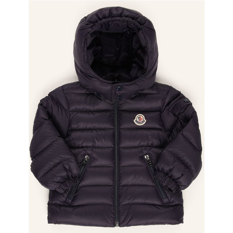 Moncler Enfant Daunenjacke Jules Mit Abnehmbarer Kapuze blau