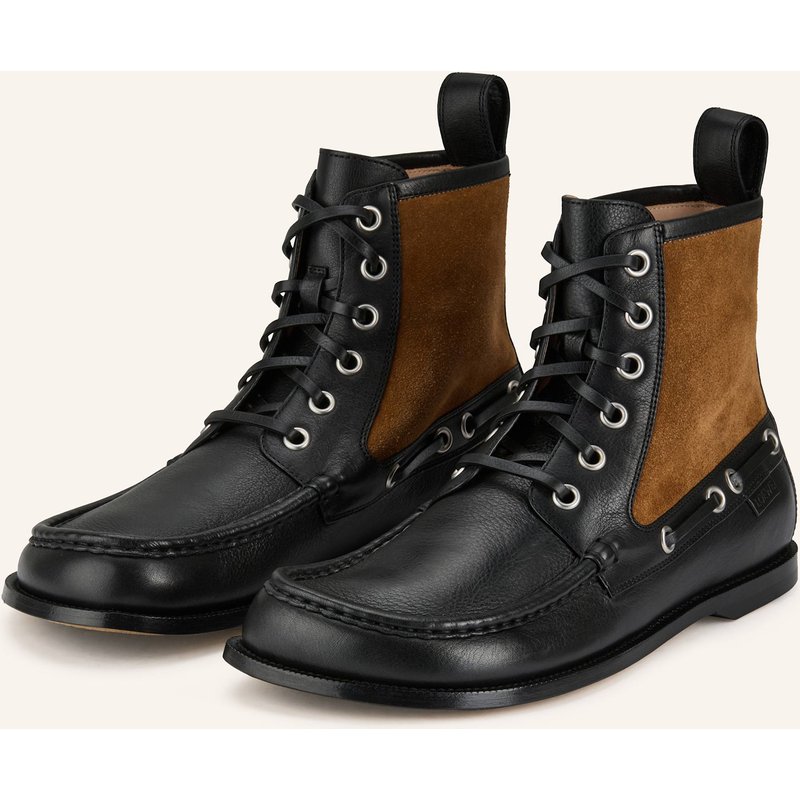 Loewe Schnürboots Campo schwarz