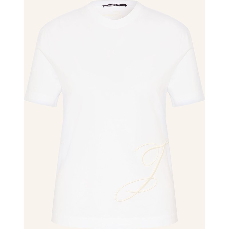Jacquemus T-Shirts Le Tshirt J weiss
