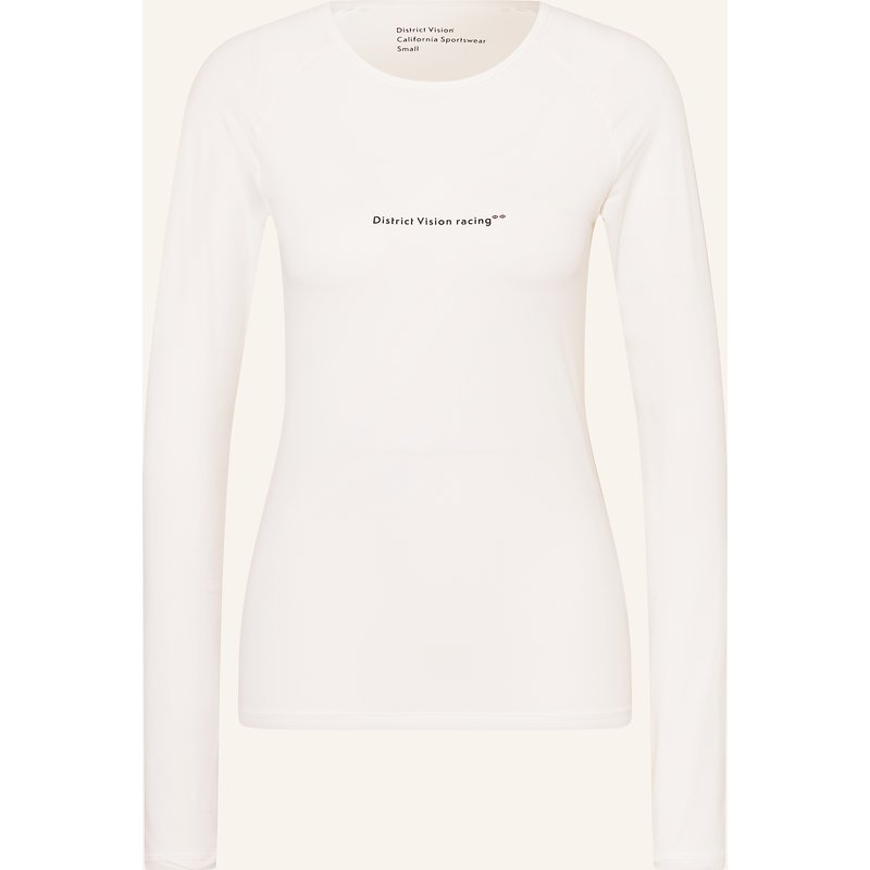 District Vision Longsleeve Aloe weiss