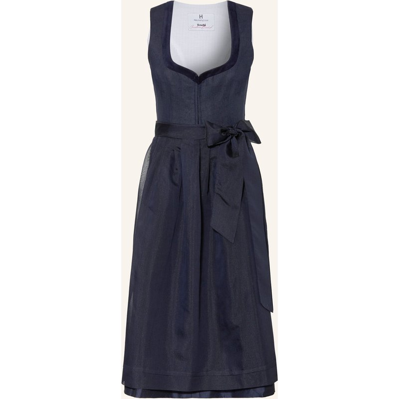 Heimatglück Tracht Dirndl Christina blau