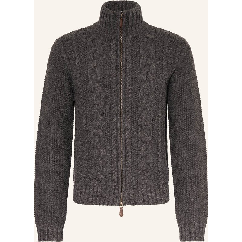 Habsburg Strickjacke Davide grau
