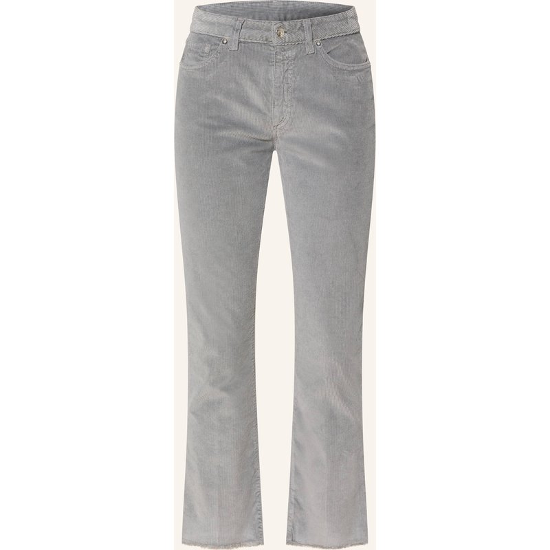 Nine:Inthe:Morning 7/8-Cordhose Easy Kick grau
